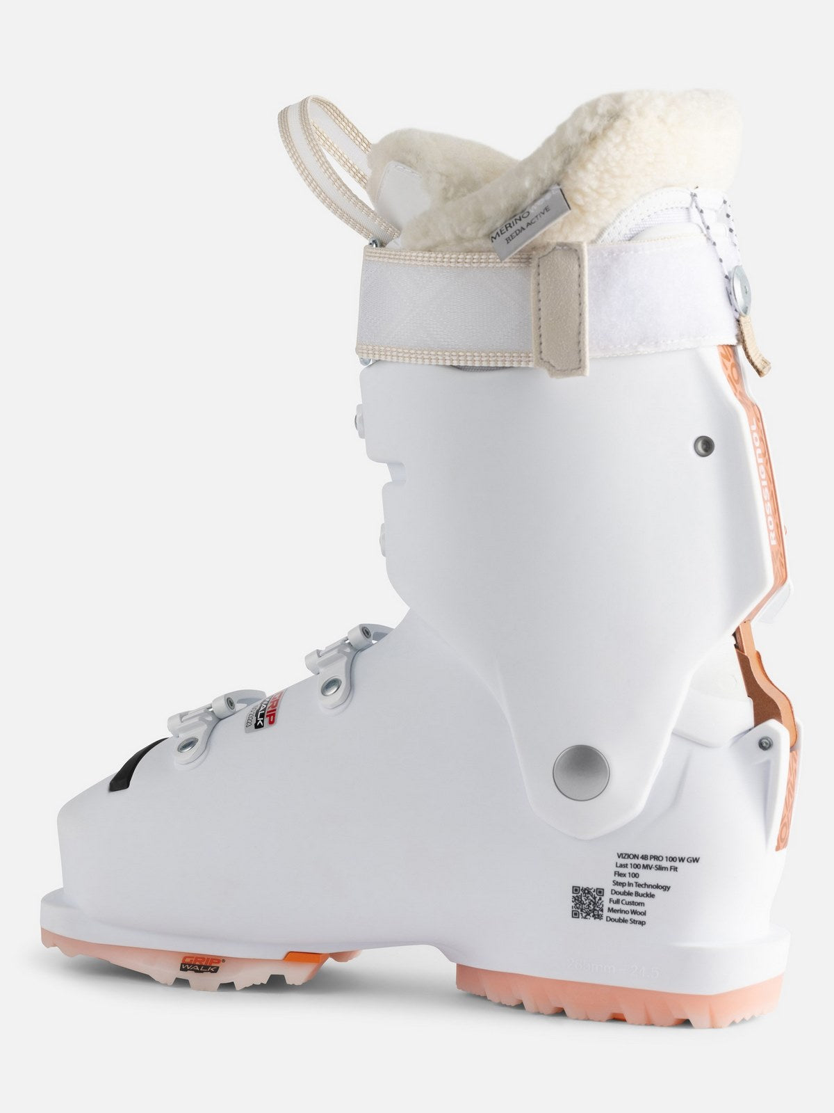 Buty narciarskie ROSSIGNOL VIZION 4B PRO 100 W GW White biały