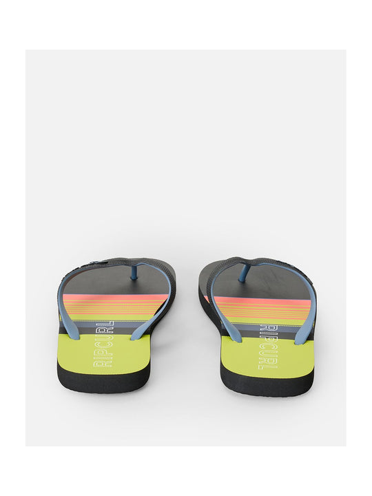 Japonki męskie RIP CURL Daybreaker Bloom Open Toe żółte
