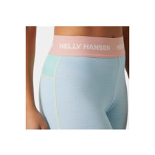 Legginsy damskie HELLY HANSEN W Lifa Merino Midweight Pant kolor niebieski
