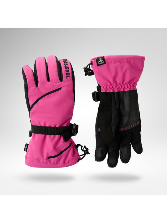 Rękawice narciarskie damskie ROSSIGNOL W Temptation Ski Gloves R-Shel różowe
