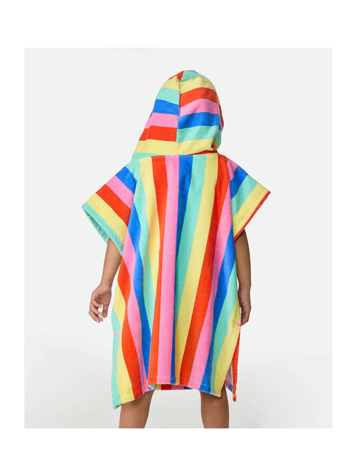 Ponczo dziewczęce RIP CURL Mixd Snap Cttn Hooded Twl-Girl multikolor
