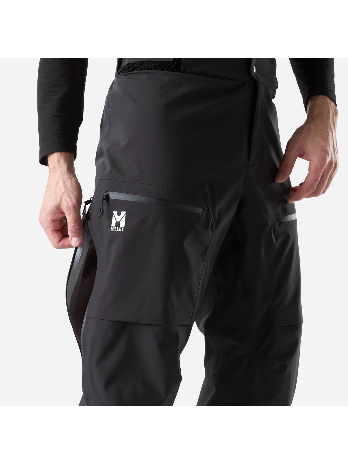 Spodnie męskie MILLET M M White 3L Pant M czarne