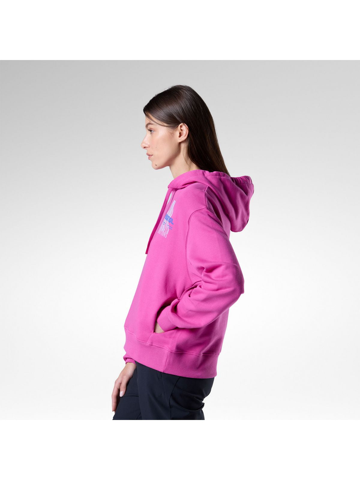 Bluza damska ROSSIGNOL W Waterfall H różowa