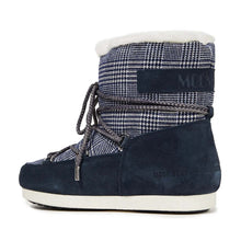 Buty damskie MOON BOOT Mb Far Side Low  - szkocka krata granarowa
