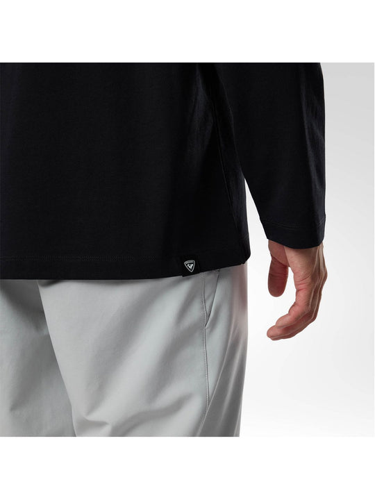 Koszulka męska ROSSIGNOL M Long Sleeve Tee czarna
