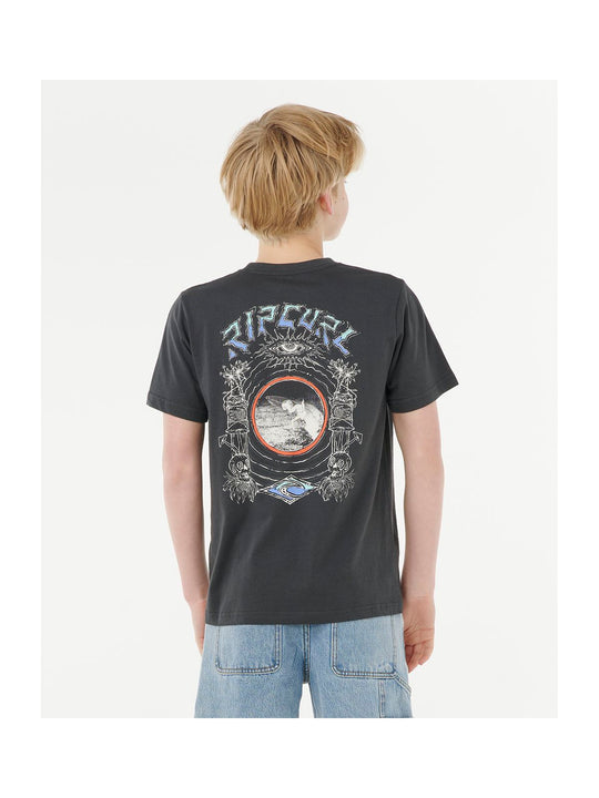 Koszulka RIP CURL TROPIC DAZE ART TEE -BOY czarna
