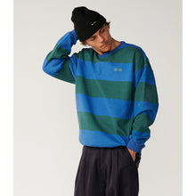 Bluza męska RIP CURL Disorder Stripe Crew niebieska
