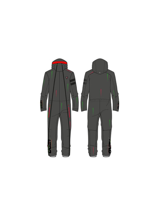 Strój jednoczęściowy softshell ROSSIGNOL One Piece Adult - szary
