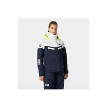Kurtka żeglarska damska HELLY HANSEN W PIER 4.0 JACKET granatowa - Adventure Sports
