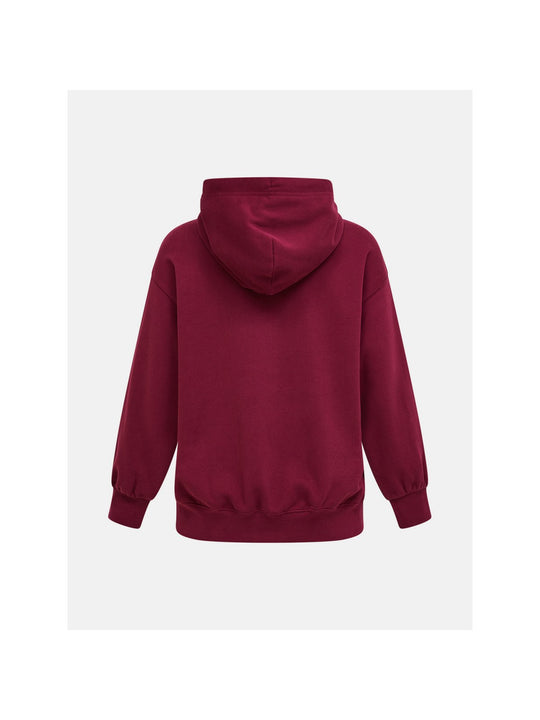 Bluza PEAK PERFORMANCE Original Terry Hood Women bordowy
