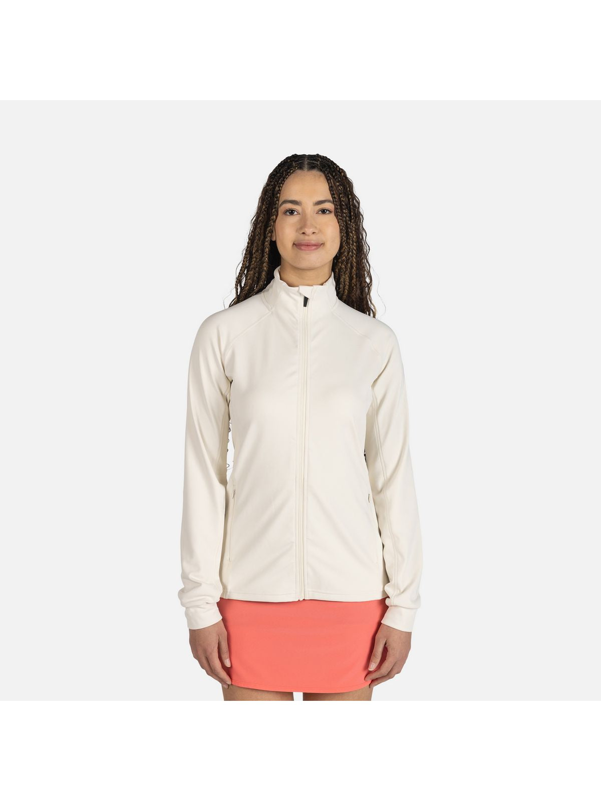 Bluza damska ROSSIGNOL W Mid Layer Thin biała