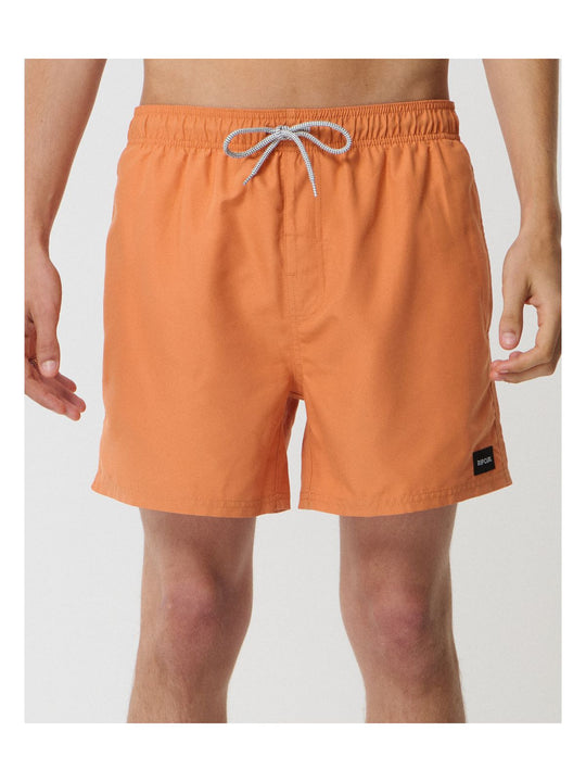 Boardshorty męskie RIP CURL Offset 15 Volley pomarańczowe
