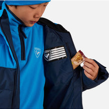 Kurtka narciarska dziecięca ROSSIGNOL Boy Siz Quilted Jkt granatowa
