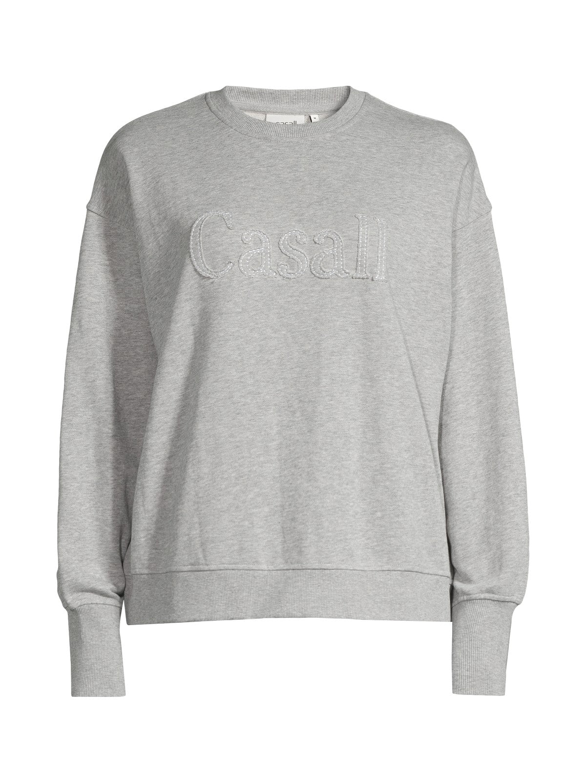 Bluza damska CASALL Terry Spring Graphic Crew kolor szary