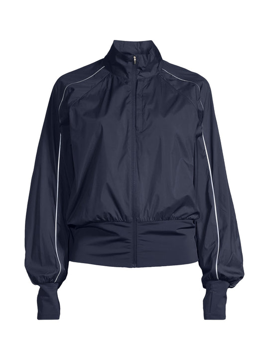 Kurtka damska CASALL Statement Woven Training Jacket granatowa
