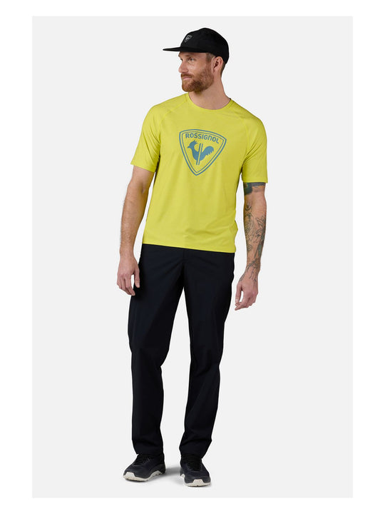 Koszulka treningowa męska ROSSIGNOL Westweg Shield Tee zielony - Adventure Sports
