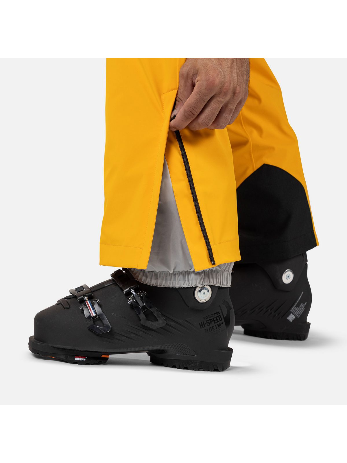 Męskie spodnie narciarskie ROSSIGNOL Diretta Pant żółta