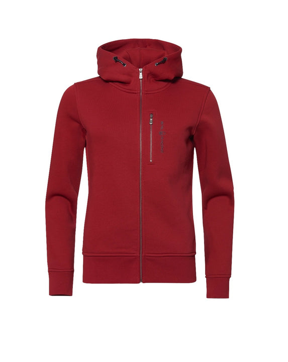 Bluza rozpinana z kapturem Sail Racing W GALE ZIP HOOD czerwona

