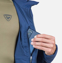 Kurtka outdoorowa męska Rossignol Opside Hoodie Jkt granatowy
