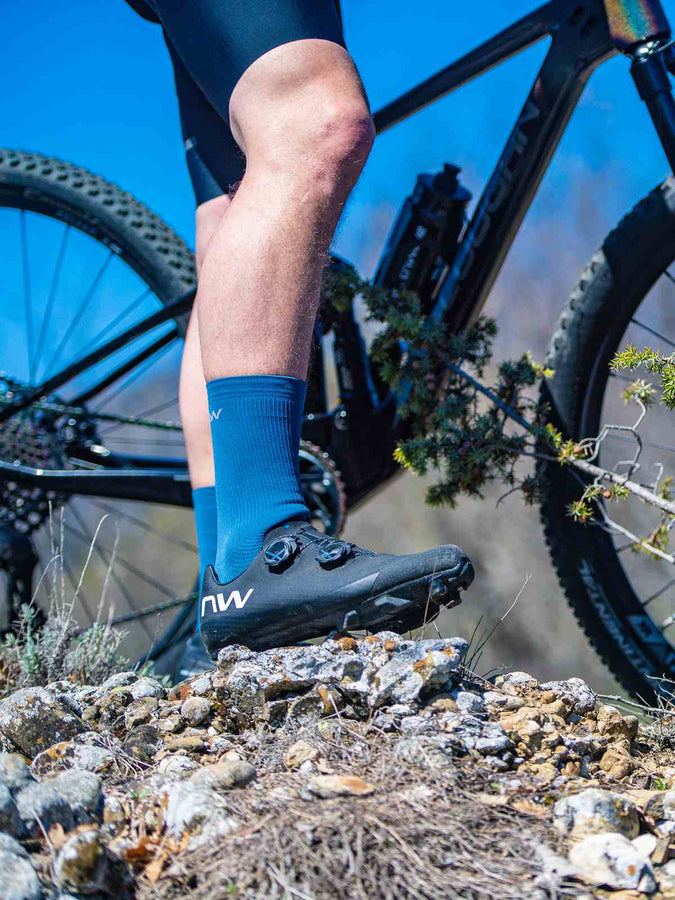 Skarpety rowerowe NORTHWAVE Extreme Pro Sock niebieski/jasny szary