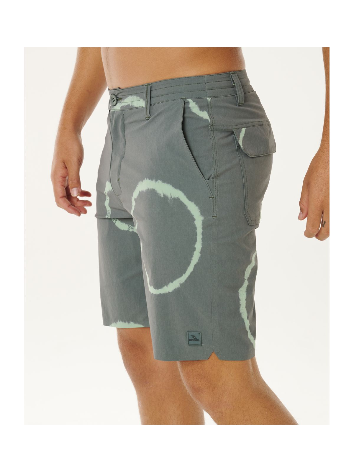 Szorty męskie RIP CURL Boardwalk Global Entry zielone