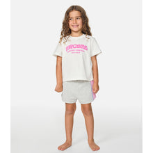 Koszulka dziewczęca RIP CURL Surf Puff Relaxed Tee -Girl biała
