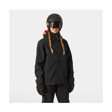 Kurtka narciarska damska HELLY HANSEN W SOGN SHELL JACKET czarna
