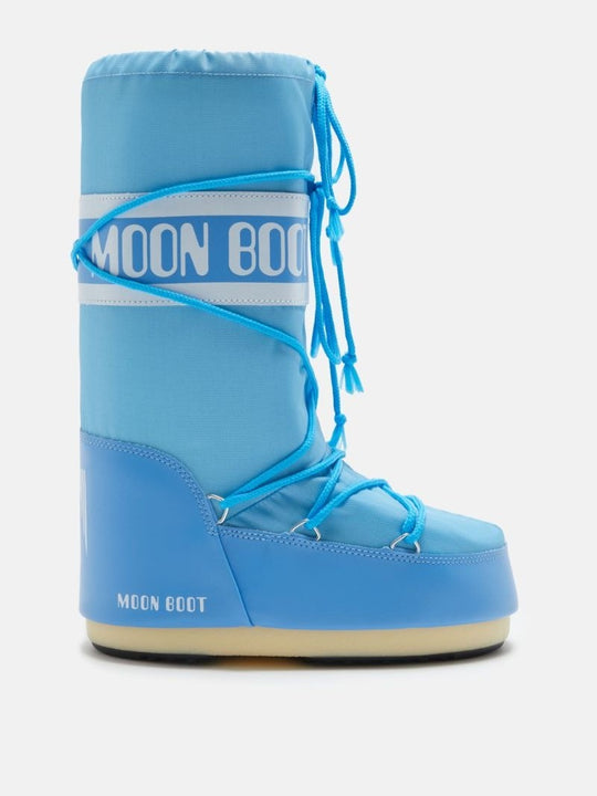 Śniegowce damskie MOON BOOT Icon Nylon błękitny
