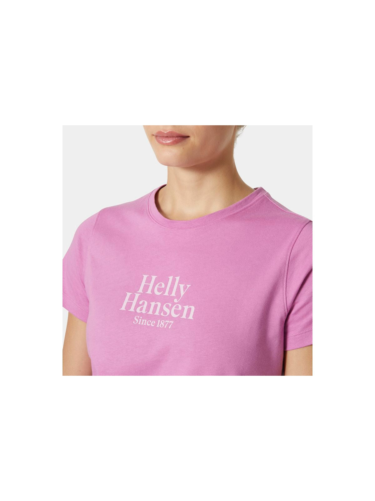 Koszulka HELLY HANSEN W CORE GRAPHIC T-SHI różowy - Adventure Sports