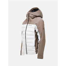 Kurtka narciarska damska Peak Performance Shred Down Ski Jacket brązowa
