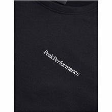 Koszulka damska PEAK PERFORMANCE Explore Logo Tee czarna

