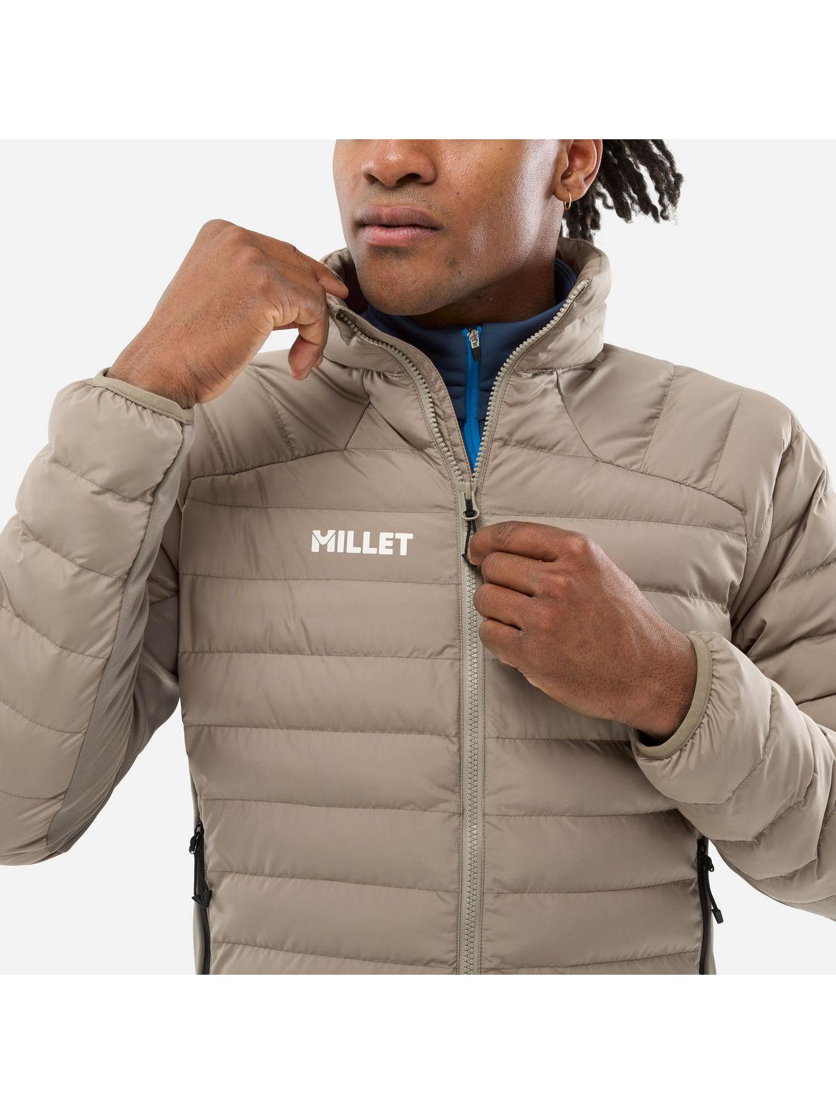 Kurtka męska MILLET M Fitz Roy Warm Jkt M beżowa