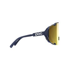 Okulary rowerowe POC Devour Mid granatowe - Clarity Road/Partly Sunny Gold cat.2
