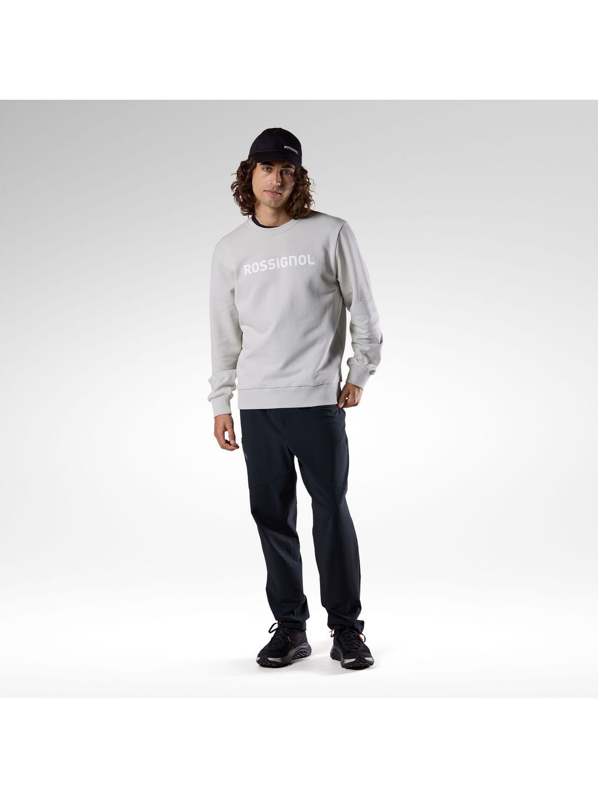 Bluza męska ROSSIGNOL M Logo Cn szara