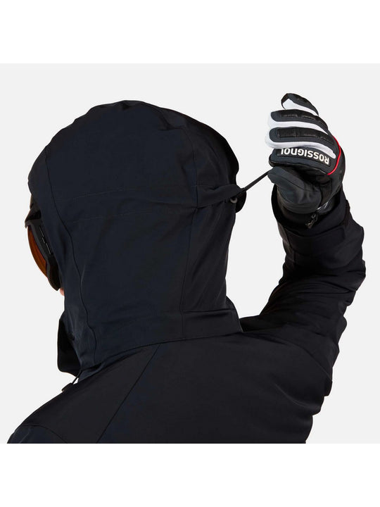 Kurtka narciarska męska ROSSIGNOL Hero Blackside Insulated Jkt czarna

