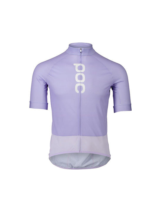 Koszulka rowerowa POC M&#39;s Essential Road Logo Jersey fioletowy
