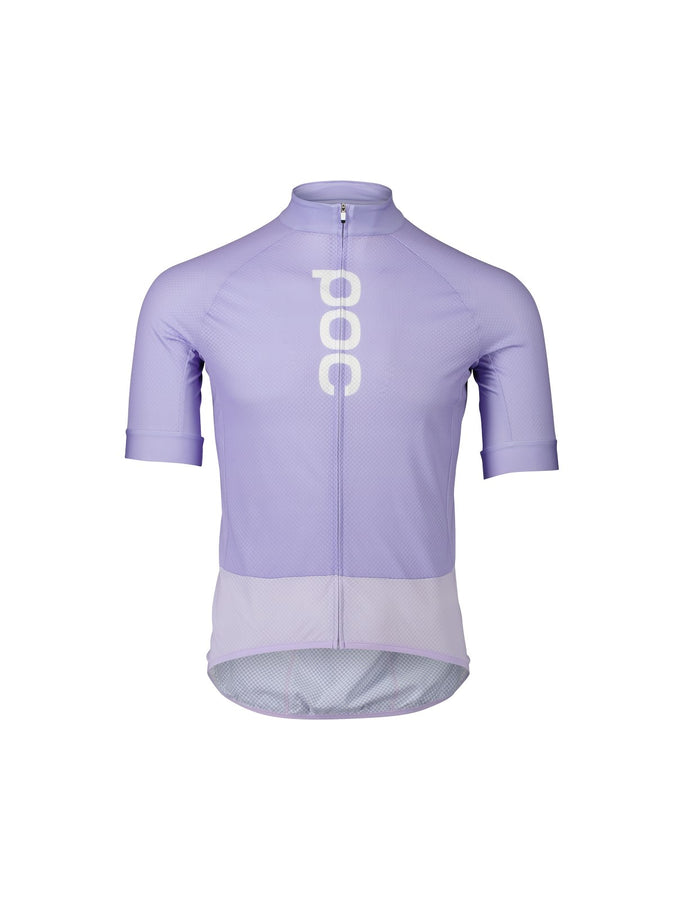 Koszulka rowerowa POC M's Essential Road Logo Jersey fioletowy