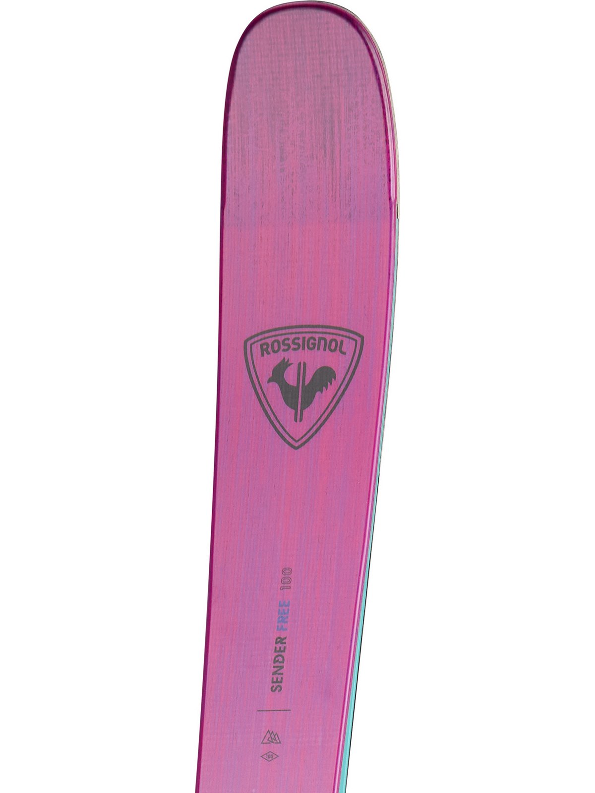 Narty freeride ROSSIGNOL Sender Free 100 Open fioletowy