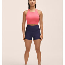 Legginsy damskie Ultra High Waist Hot Pant fioletowy
