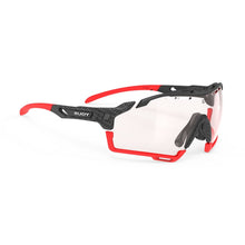 Okulary rowerowe RUDY PROJECT CUTLINE - czerwony/czarny | ImpactX 2 Red fotochrom Cat 1-3 - ONE SIZE - Adventure Sports
