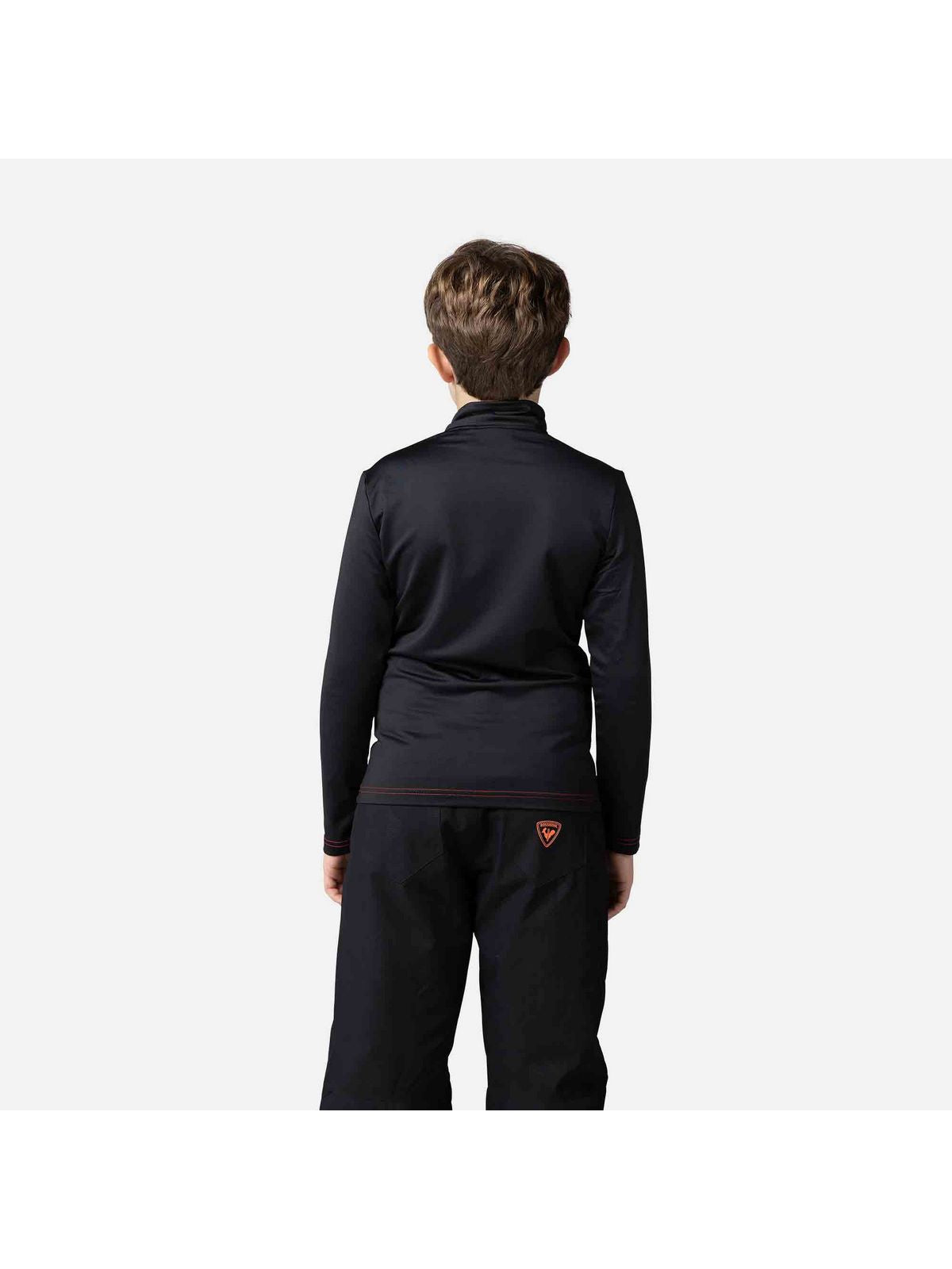 Bluza Rossignol Boy Hero 1/2 Zip Warm Stretch czarny