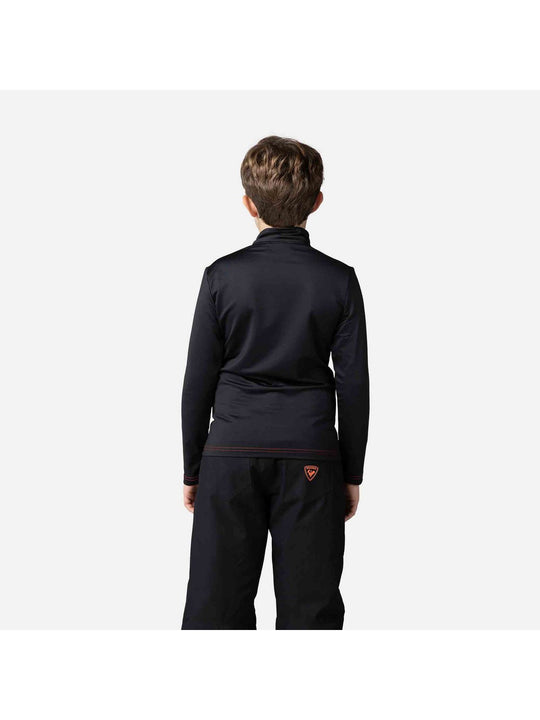 Bluza Rossignol Boy Hero 1/2 Zip Warm Stretch czarny
