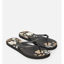 Japonki plażowe damskie RIP CURL Mixed Bloom Open Toe czarne
