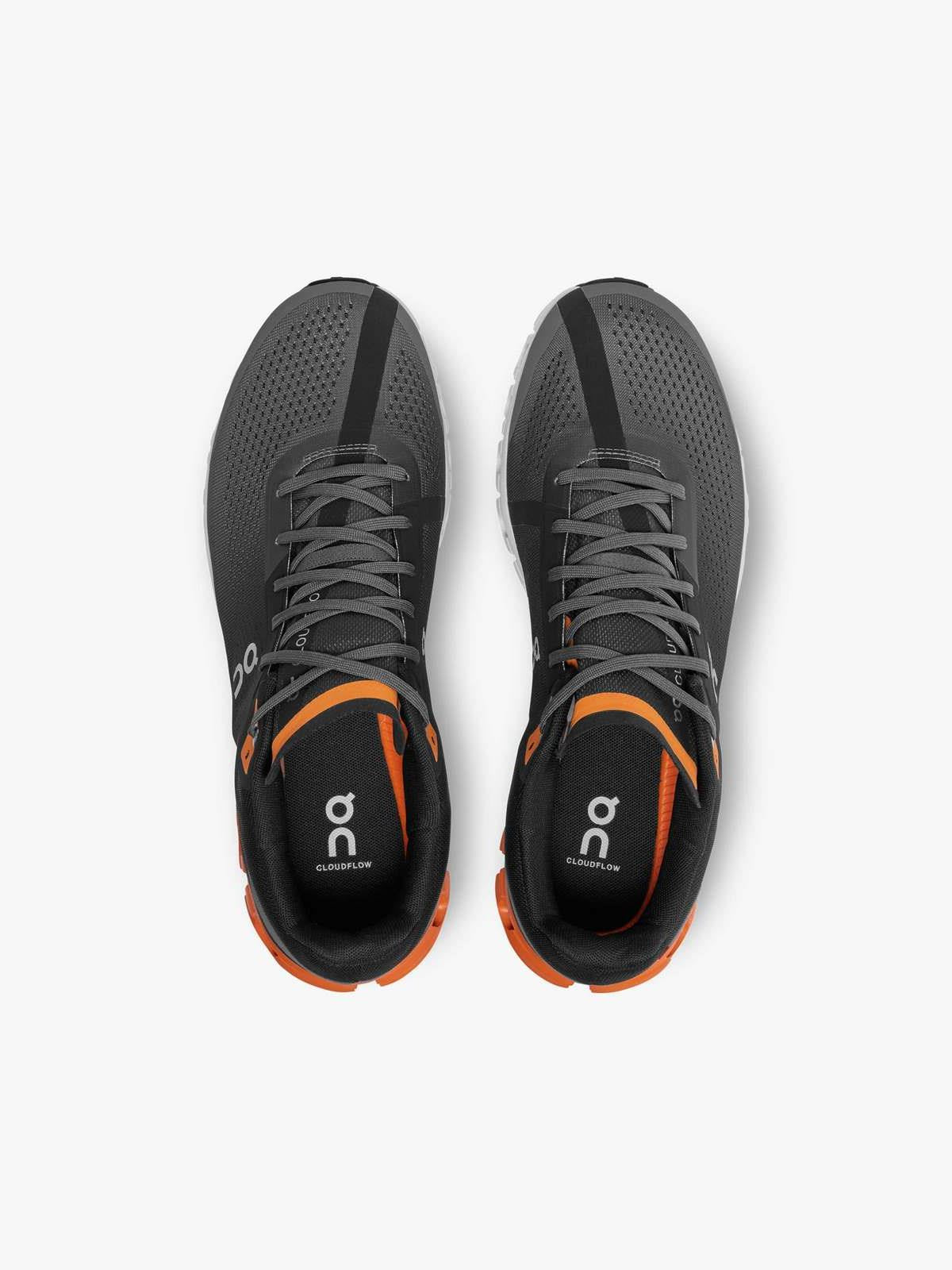 Buty biegowe ON RUNNING Cloudflow czarny/pomarańczowy