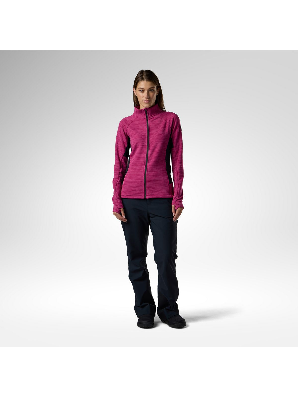 Bluza damska ROSSIGNOL W Premium Fleece Jacket różowa