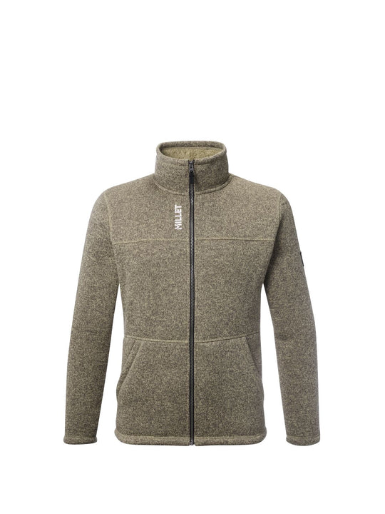 Bluza męska MILLET M Chamonix Knitwarm Jkt M beżowa
