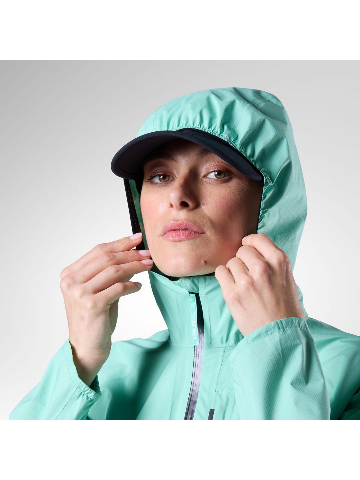 Kurtka damska ROSSIGNOL W Rainproof 2.5L Shell Jkt zielona