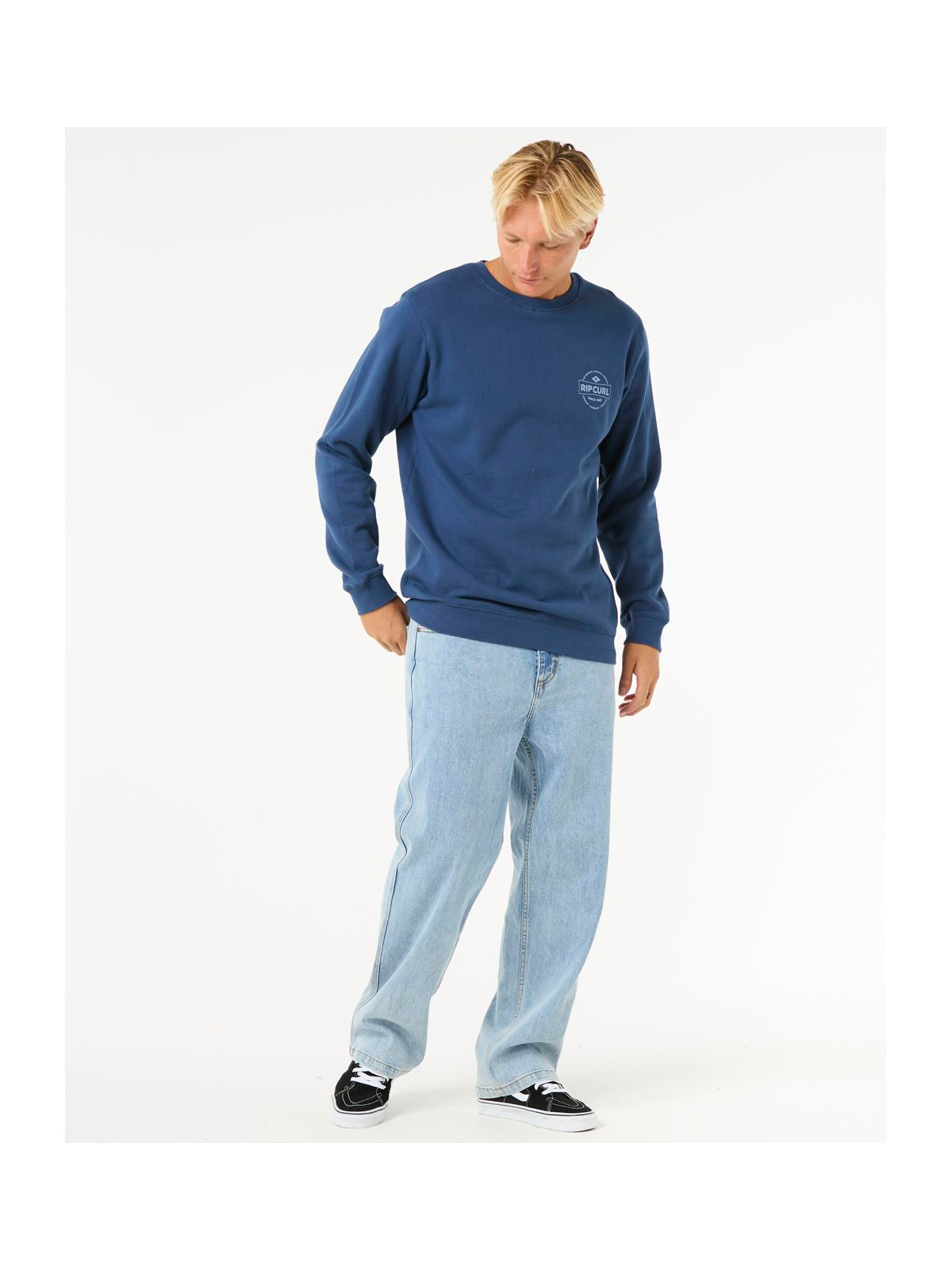 Bluza męska RIP CURL Stapler Crew granatowa