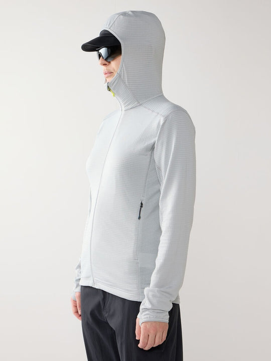 Bluza techniczna z kapturem damska HAGLÖFS L.I.M Mid Multi II Hood Stone Grey
