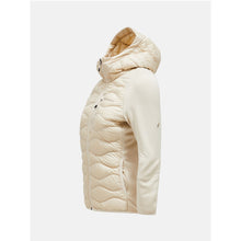 Damska kurtka puchowa Peak Performance W Helium Down Hybrid Hood beżowy
